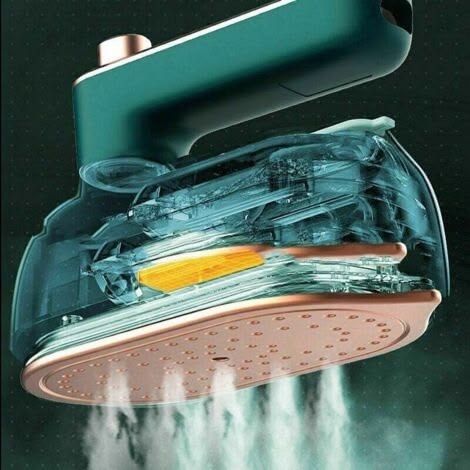 Portable Handheld Fabric Steamer Iron – Fast Heat Garment Steamer for Clothes, Travel & Home Use