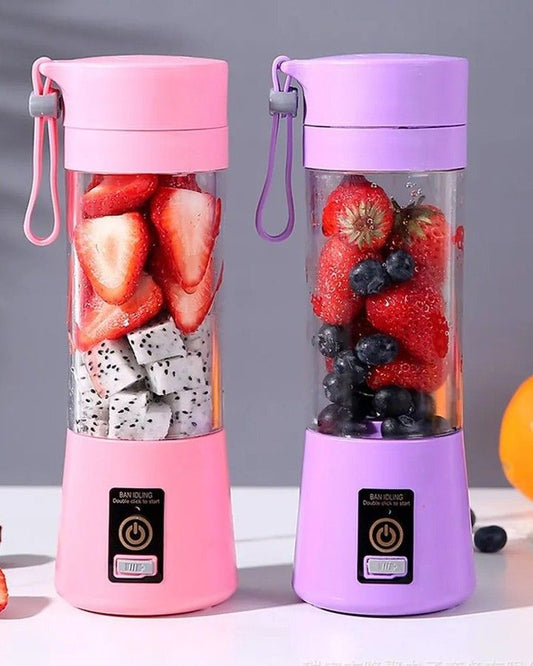🥤 Portable USB Rechargeable Personal Blender Bottle | Mini Juicer Mixer for Smoothies & Fresh Juice
